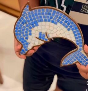 DIY Mosaic Kits – Wooden Shapes + Colorful Tiles