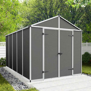 Garden Shed Dark Gray