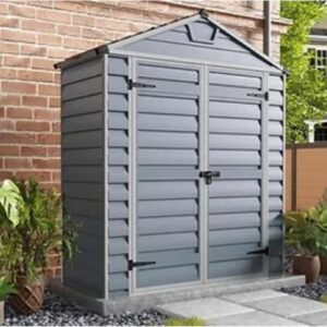 Garden Shed Dark Gray