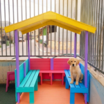 Wooden Playhouse for Kindergarten