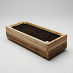 A basin made of solid wood