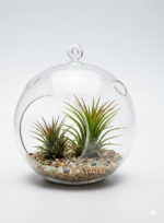 Customizable Hanging Glass Flower Vase