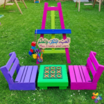 Wooden Sofa Set for Kindergarten