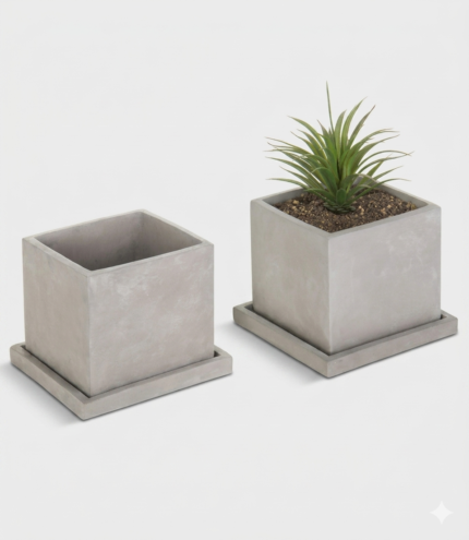 Square Concrete Planter