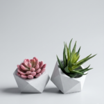 Small Round Planter with Cactus