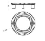 Round wooden chair - Image 2